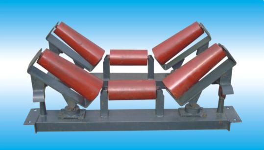 錐形調心托輥組